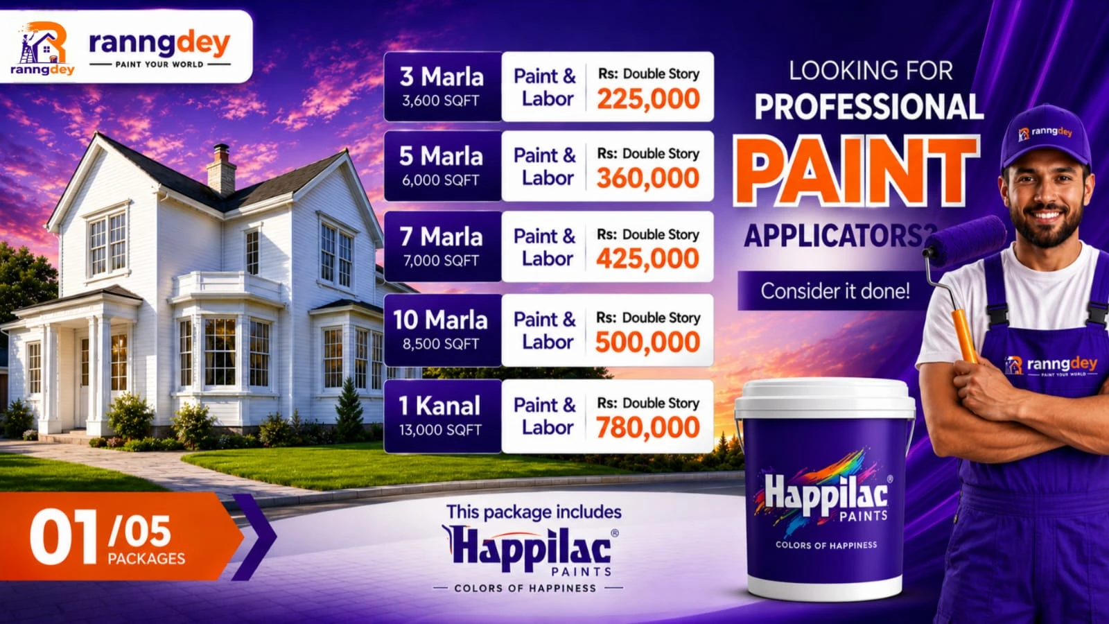 Nippon Series Plus Painting Packages